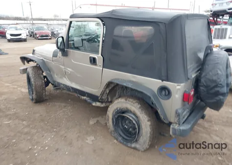 2004 Jeep Wrangler Se z USA, uszkodzony, nr VIN 1J4FA29124P721636